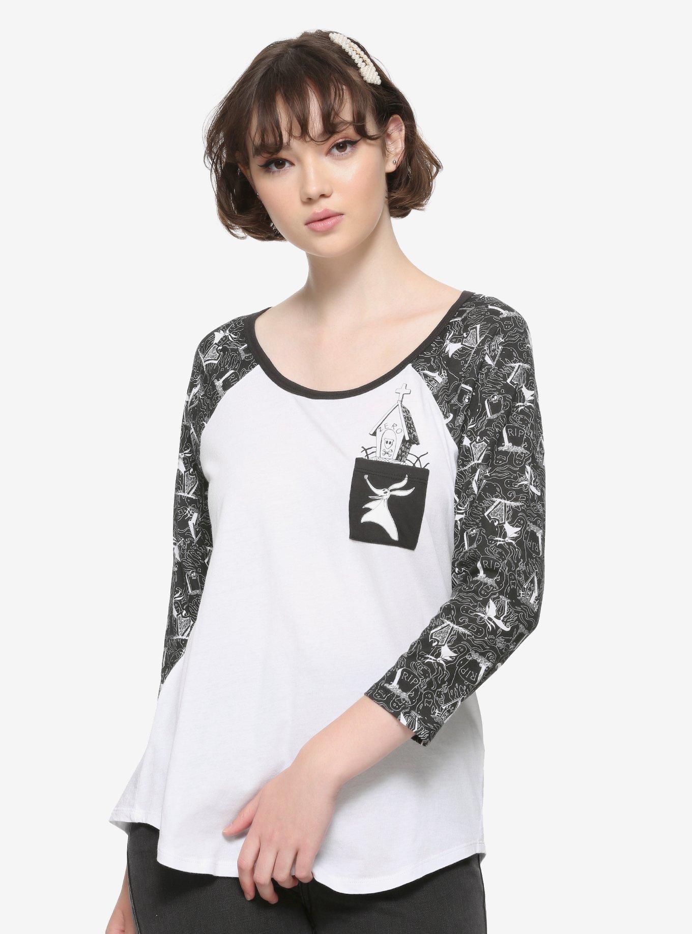 The Nightmare Before Christmas Zero Raglan, MULTI, hi-res