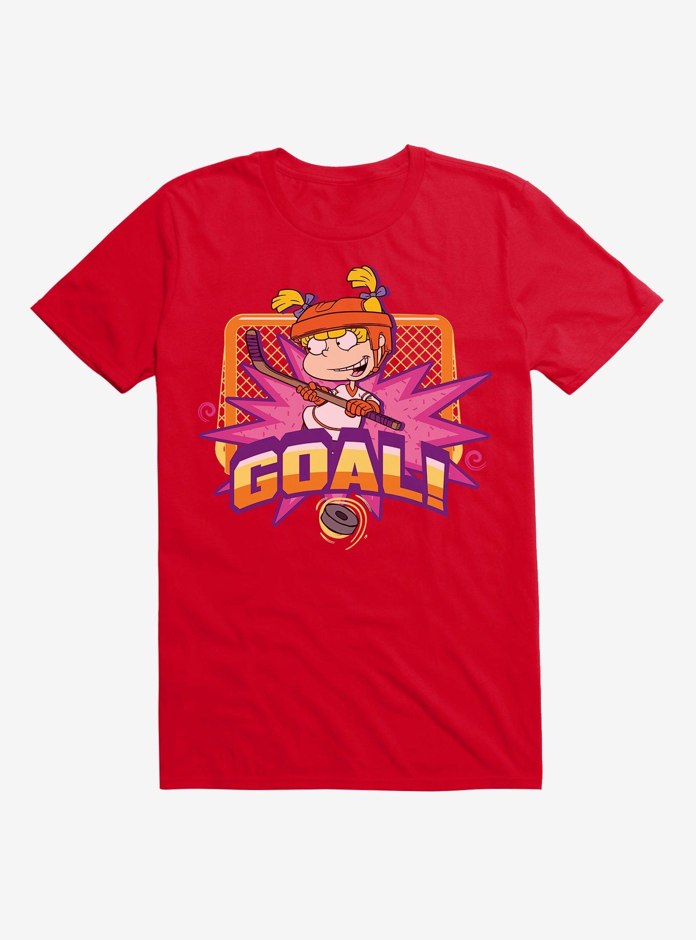 Rugrats Goal Angelica T-Shirt, RED, hi-res