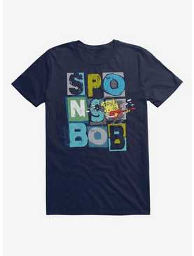 SpongeBob SquarePants Guitar Rocking Out T-Shirt, , hi-res
