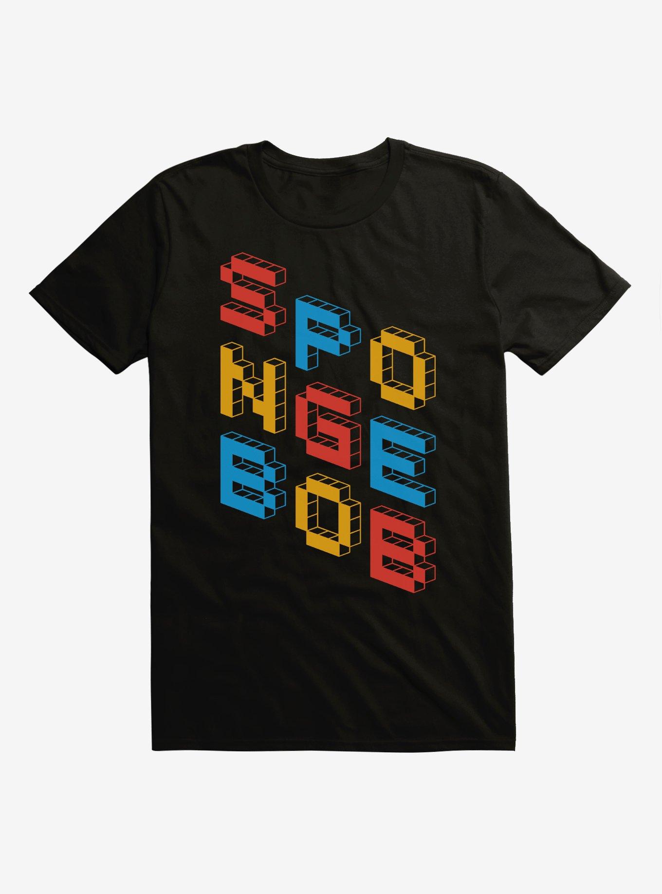 SpongeBob SquarePants Block Script SpongeBob T-Shirt | BoxLunch