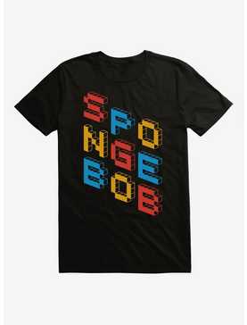 SpongeBob SquarePants Block Script SpongeBob T-Shirt, , hi-res