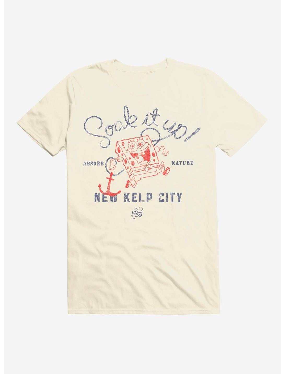 SpongeBob SquarePants New Kelp City T-Shirt, NATURAL, hi-res