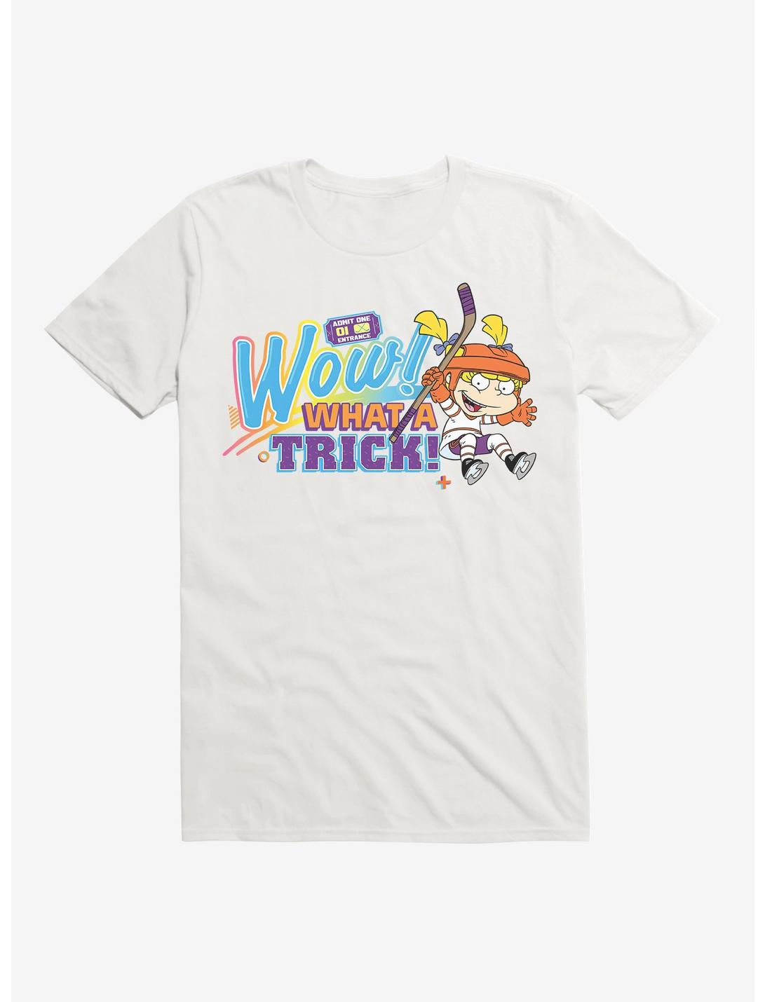 Rugrats Hockey Angelica T-Shirt, WHITE, hi-res