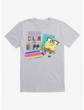 SpongeBob SquarePants Color Me Happy T-Shirt, , hi-res