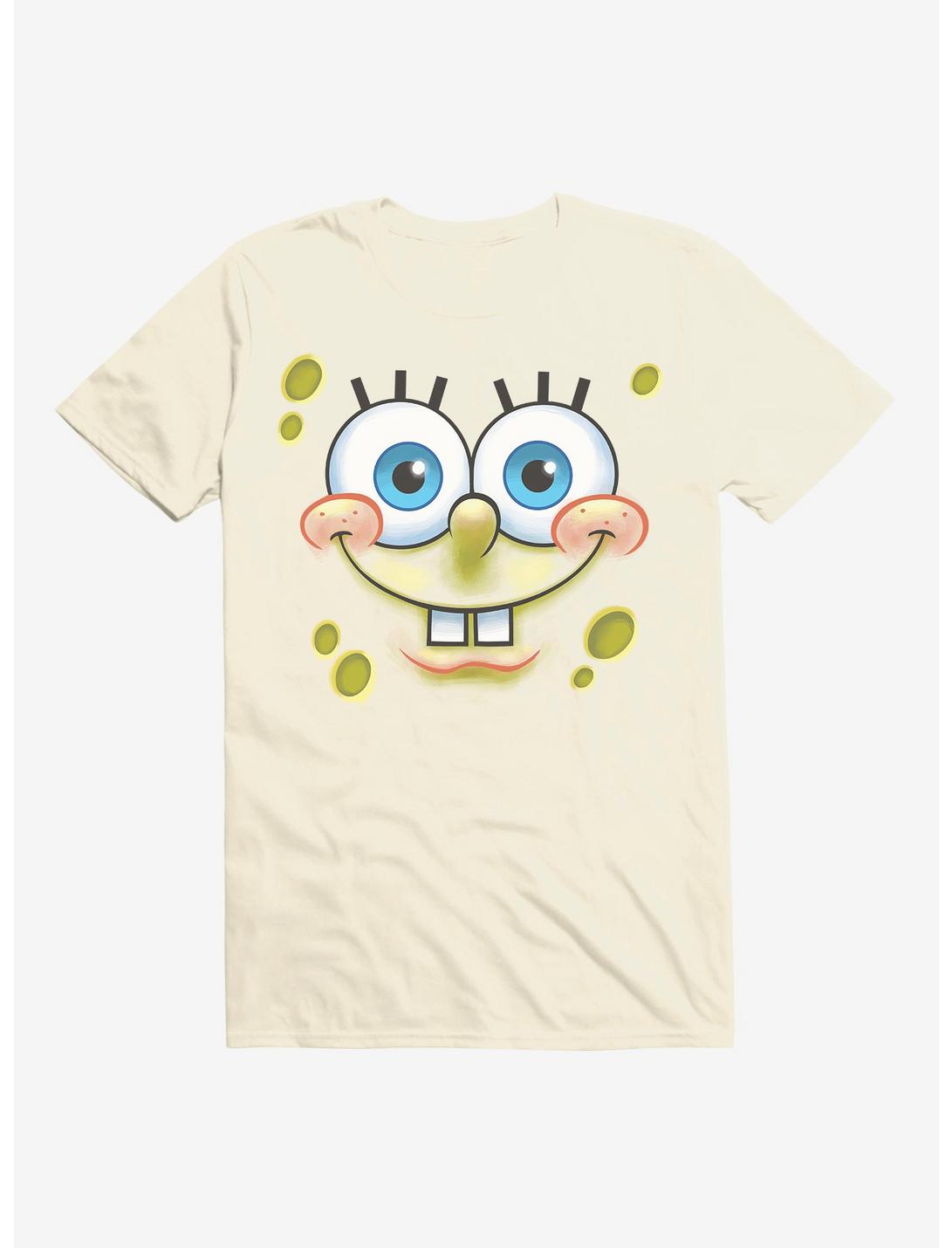 SpongeBob SquarePants SpongeBob SquarePants Face T-Shirt, NATURAL, hi-res
