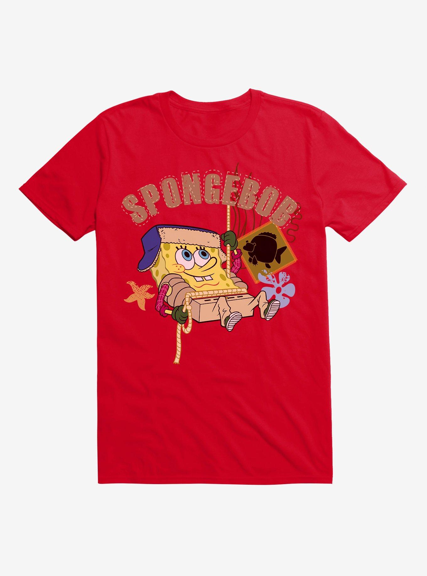 SpongeBob SquarePants Gone Exploring T-Shirt | BoxLunch