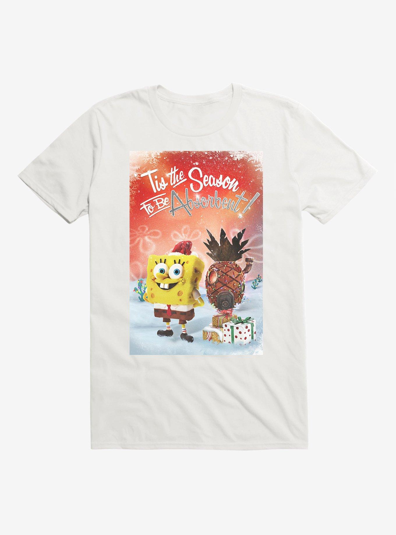 SpongeBob SquarePants 'Tis The Season For Absorbency T-Shirt, , hi-res