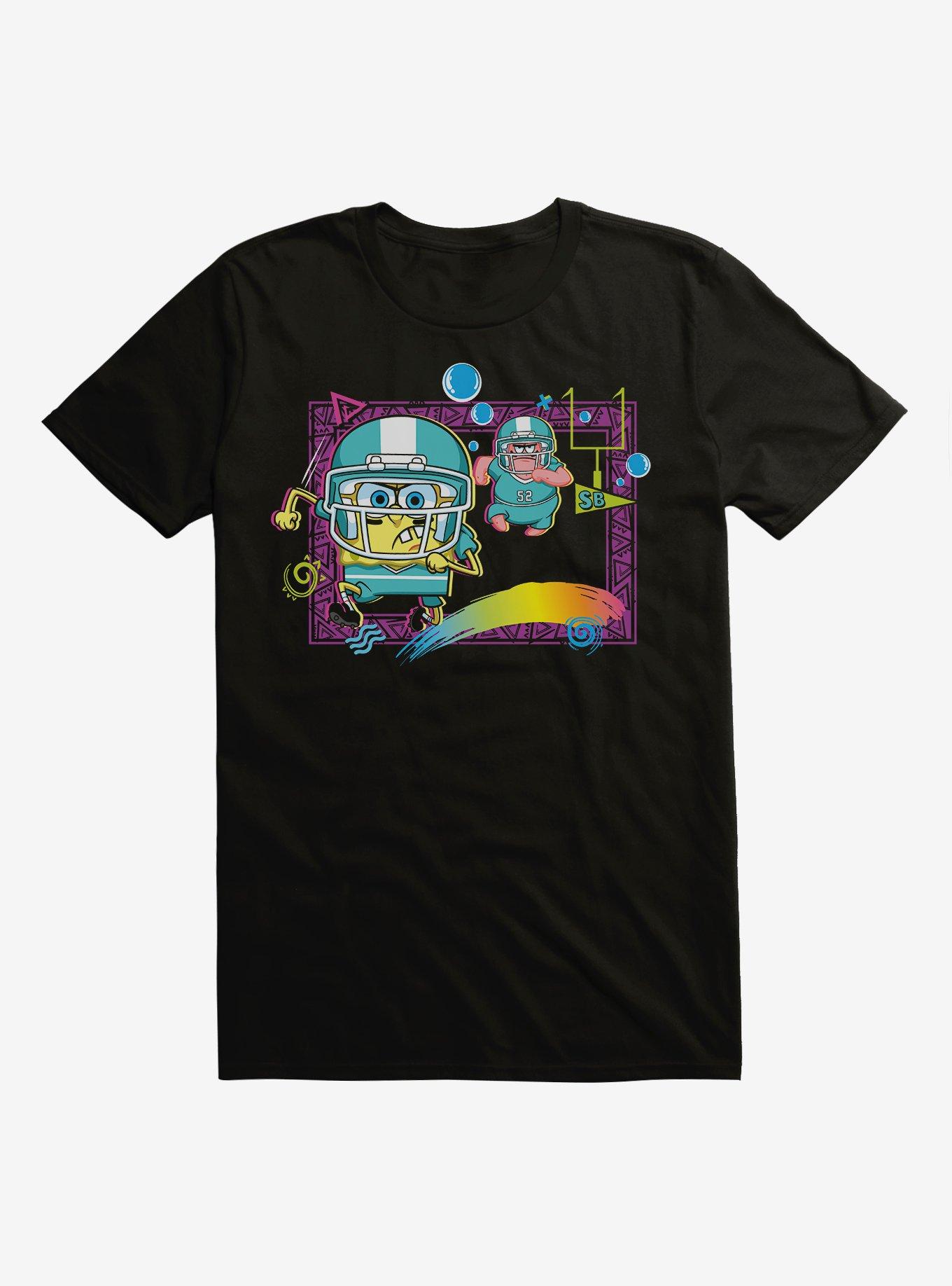 SpongeBob SquarePants Football Team Charge T-Shirt, BoxLunch in 2023