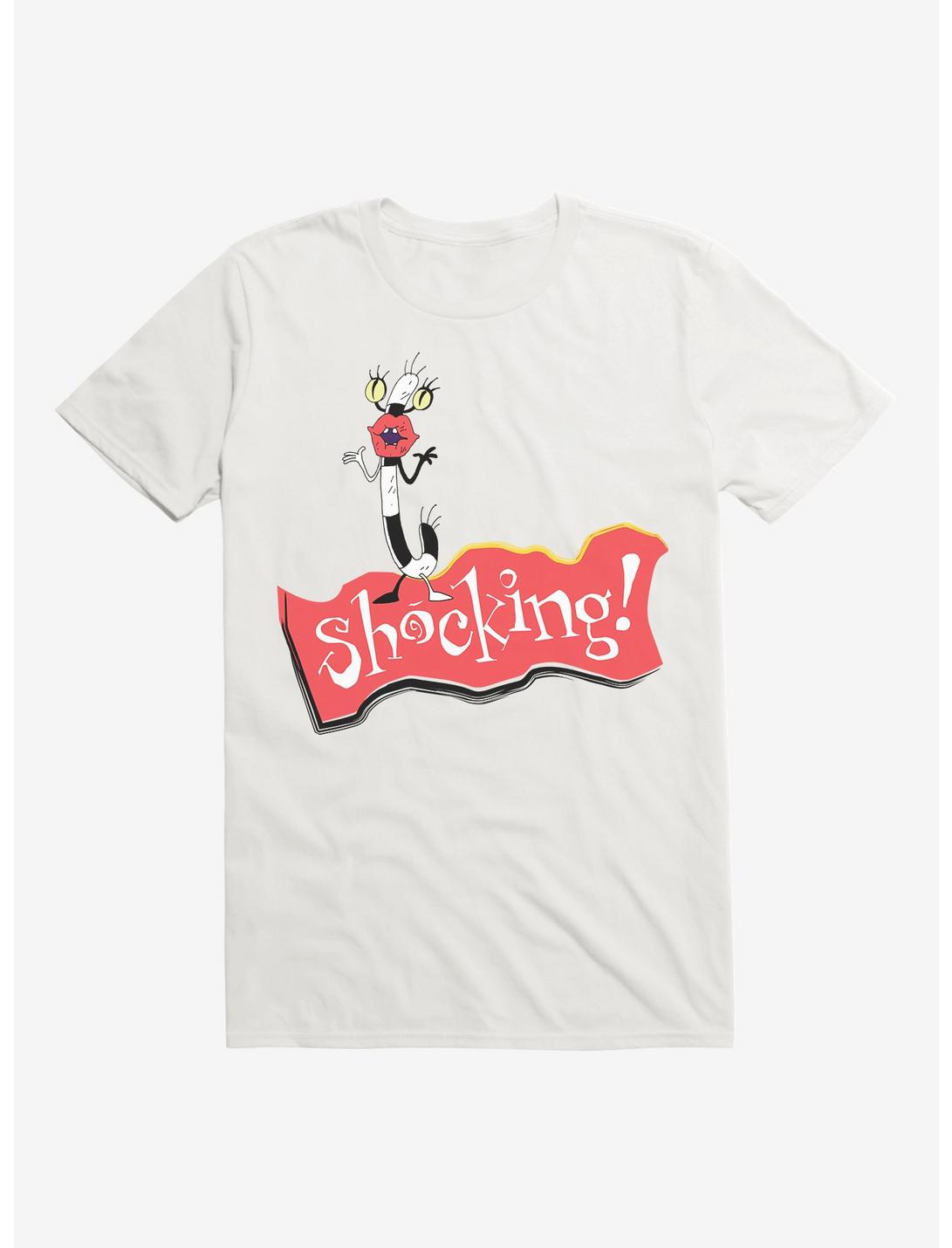 Aaahh!!! Real Monsters Oblina Shocking T-Shirt, WHITE, hi-res