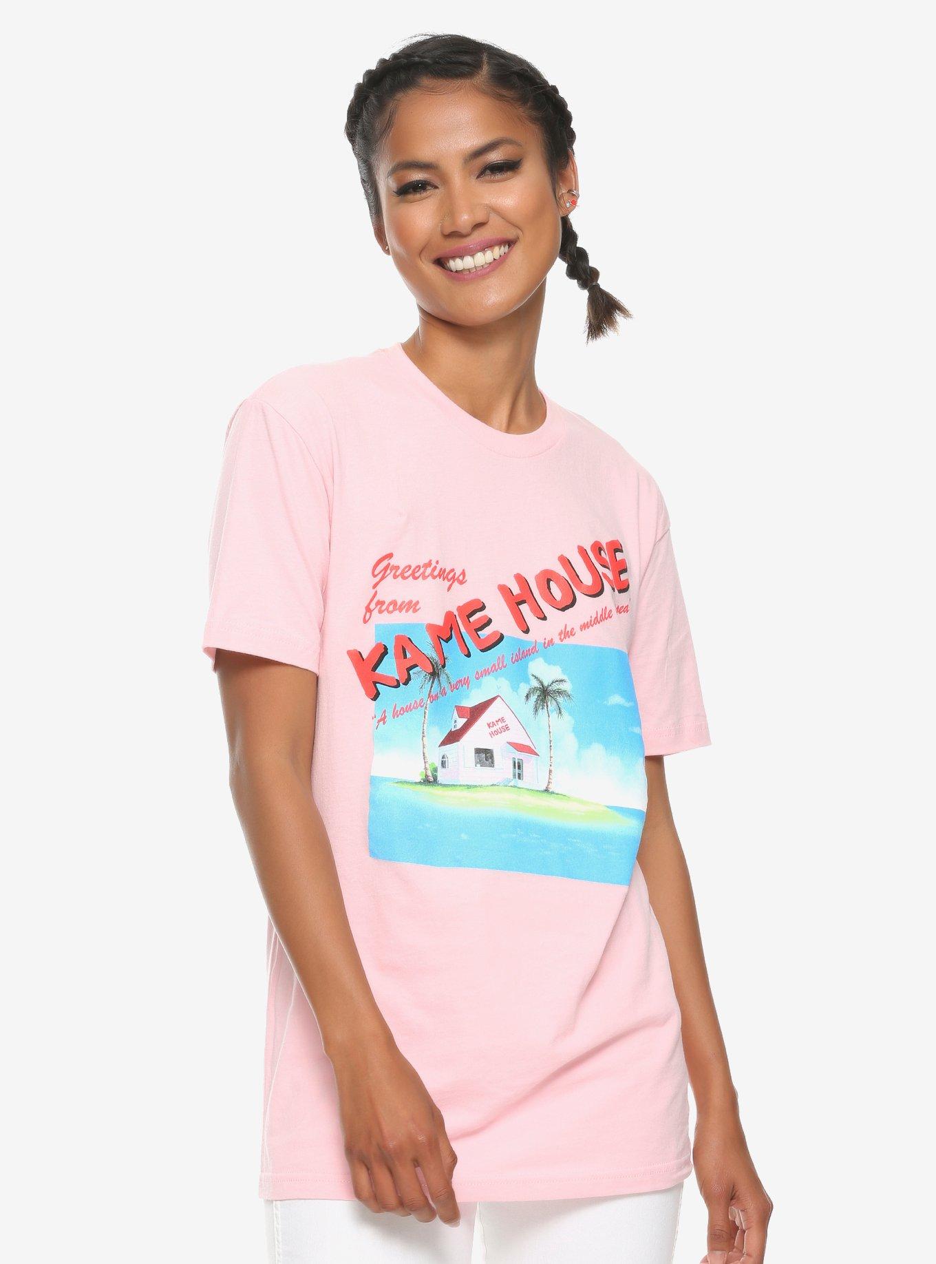 Dragon Ball Z Kame House T-Shirt - BoxLunch Exclusive, PINK, hi-res
