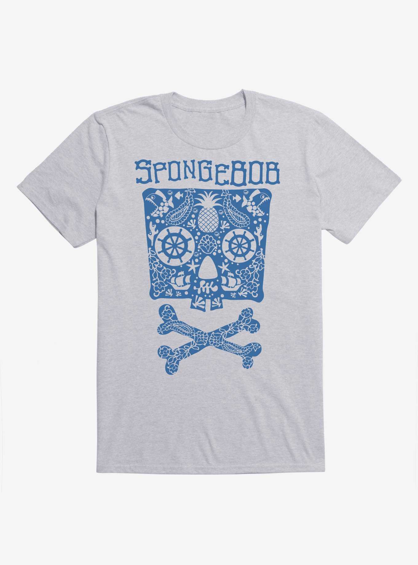 SpongeBob SquarePants Skulls And Bones SpongeBob T-Shirt, , hi-res