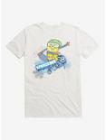 SpongeBob SquarePants Ski Neon White T-Shirt, WHITE, hi-res