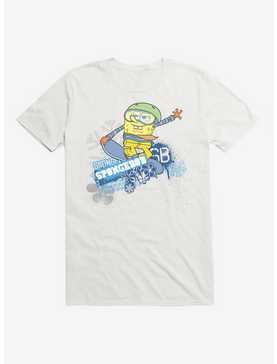 SpongeBob SquarePants Ski Neon White T-Shirt, , hi-res