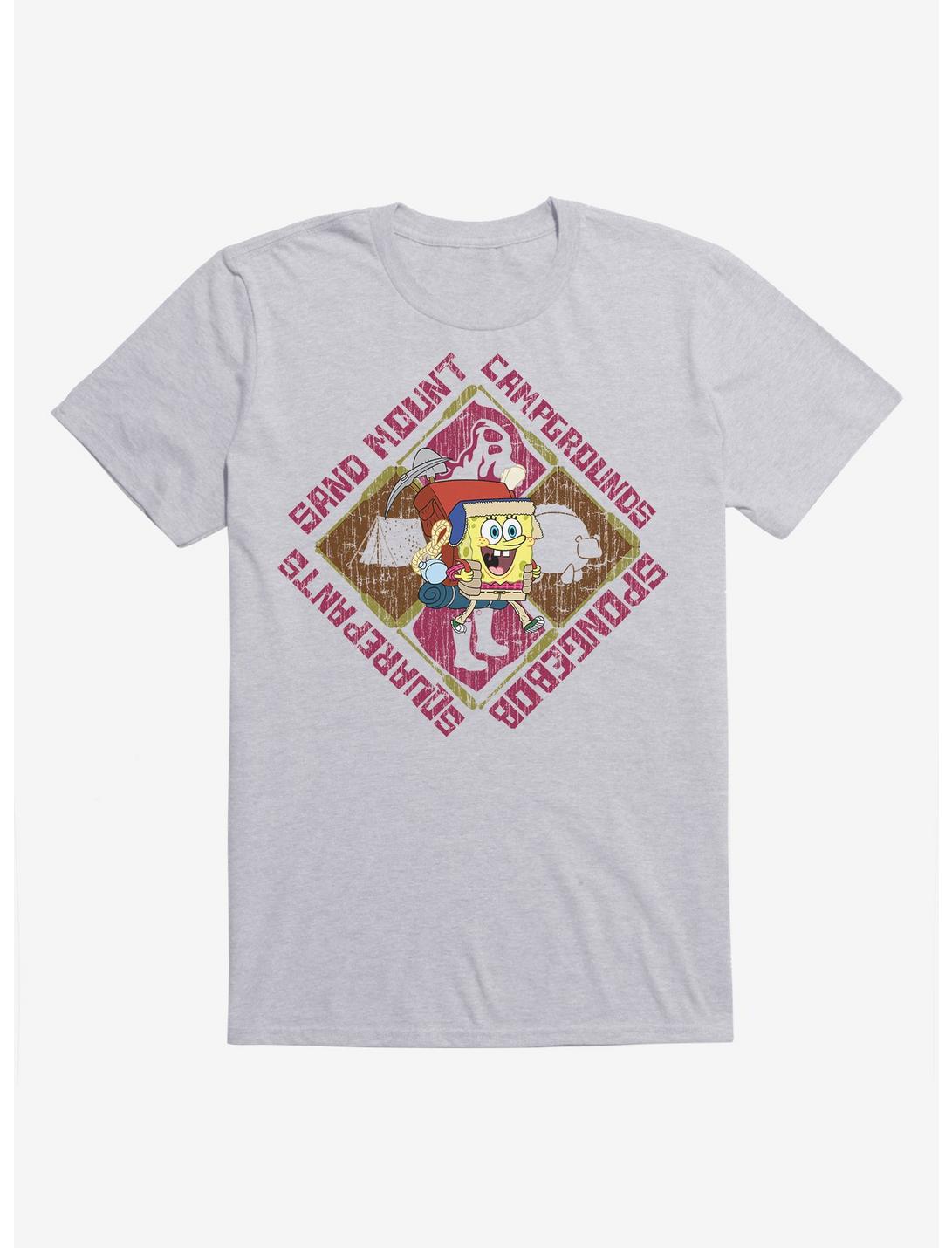SpongeBob SquarePants Camp T-Shirt, HEATHER GREY, hi-res