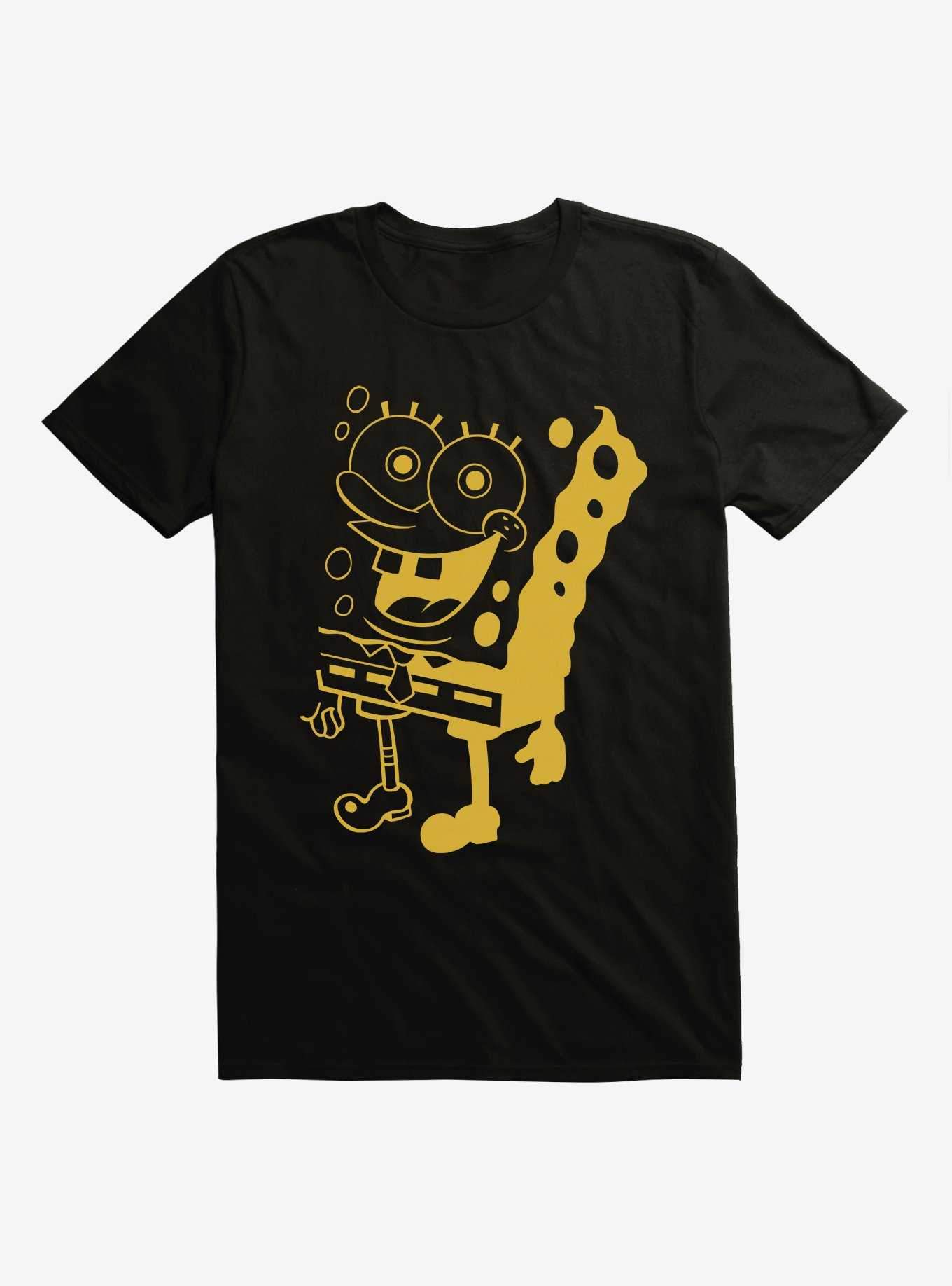 SpongeBob SquarePants Shadowed Outline T-Shirt, , hi-res