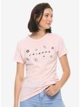 Friends Floral Icons Women's T-Shirt - BoxLunch Exclusive, PINK, hi-res