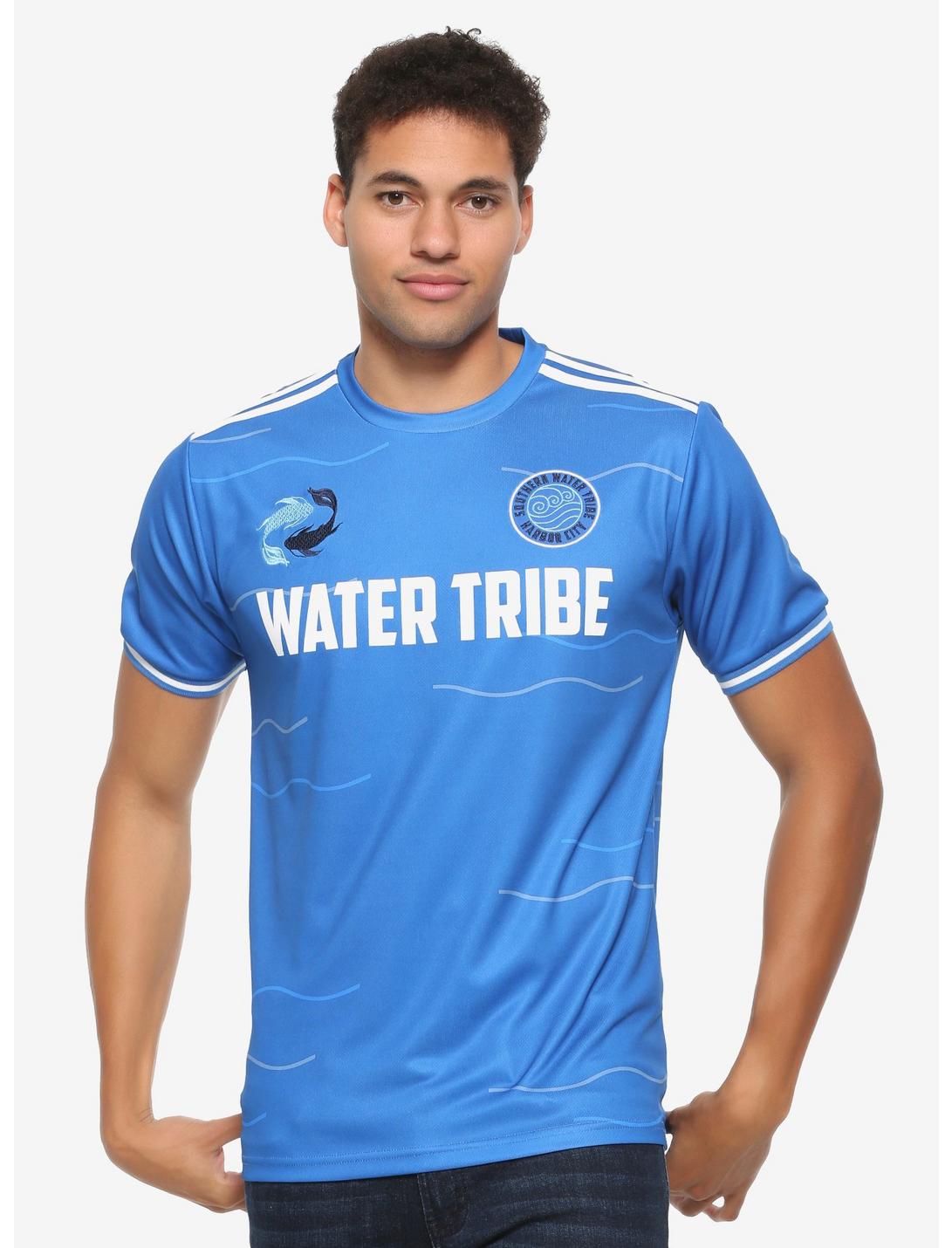 Avatar: The Last Airbender Water Tribe Jersey - BoxLunch Exclusive, BLUE, hi-res