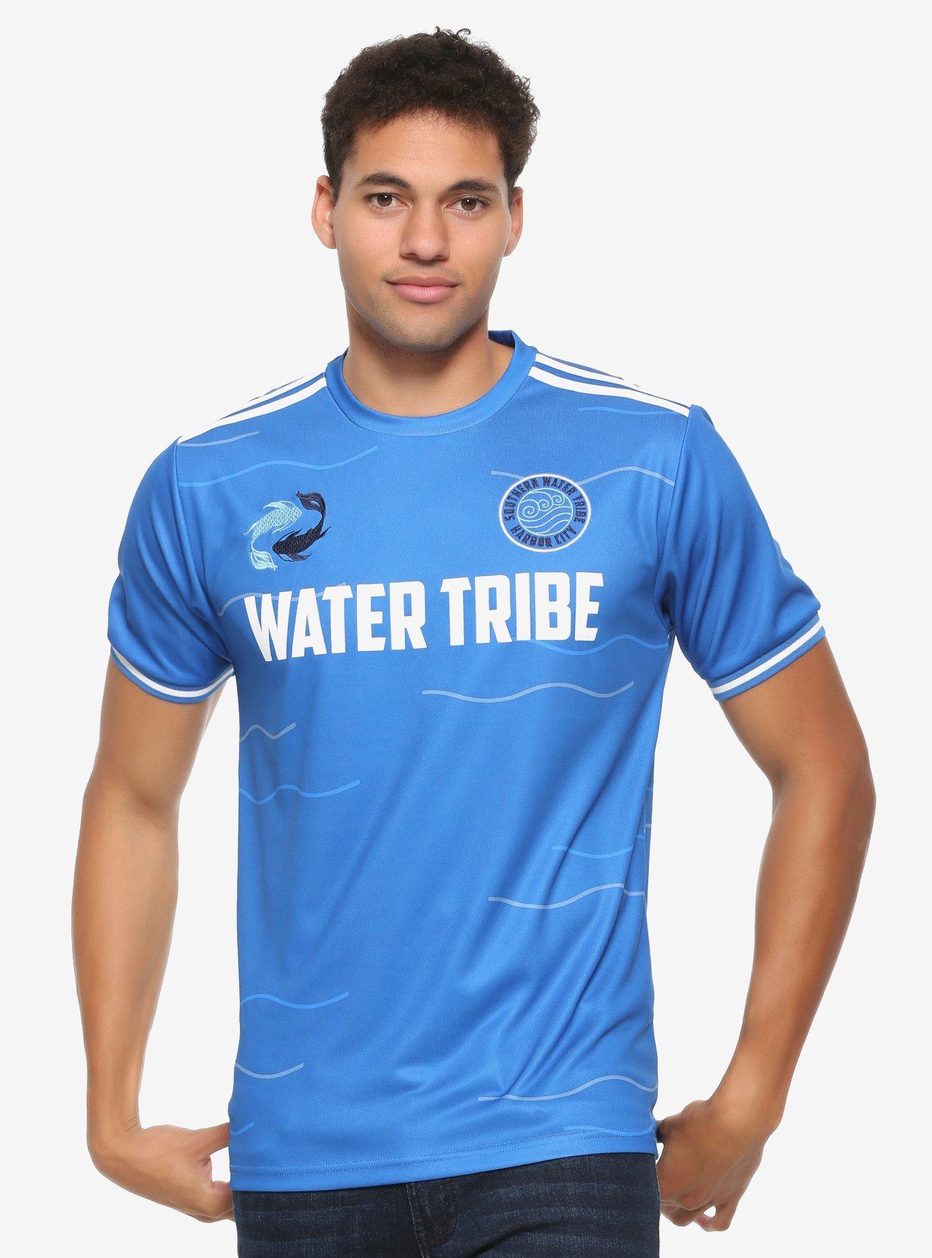 Avatar: The Last Airbender Water Tribe Jersey - BoxLunch Exclusive, BLUE, hi-res