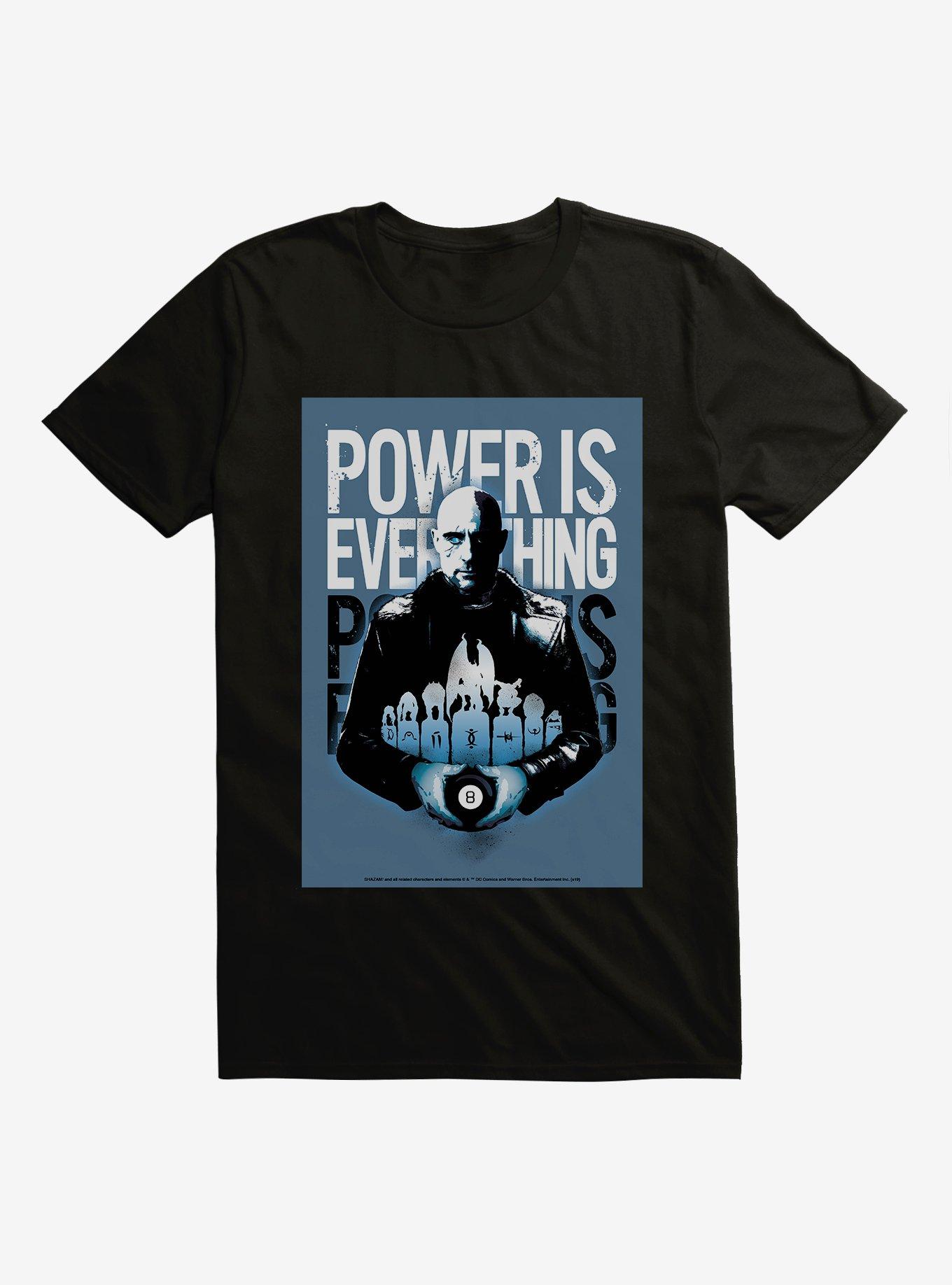 DC Comics Shazam! Dr. Sivana Power T-Shirt, BLACK, hi-res