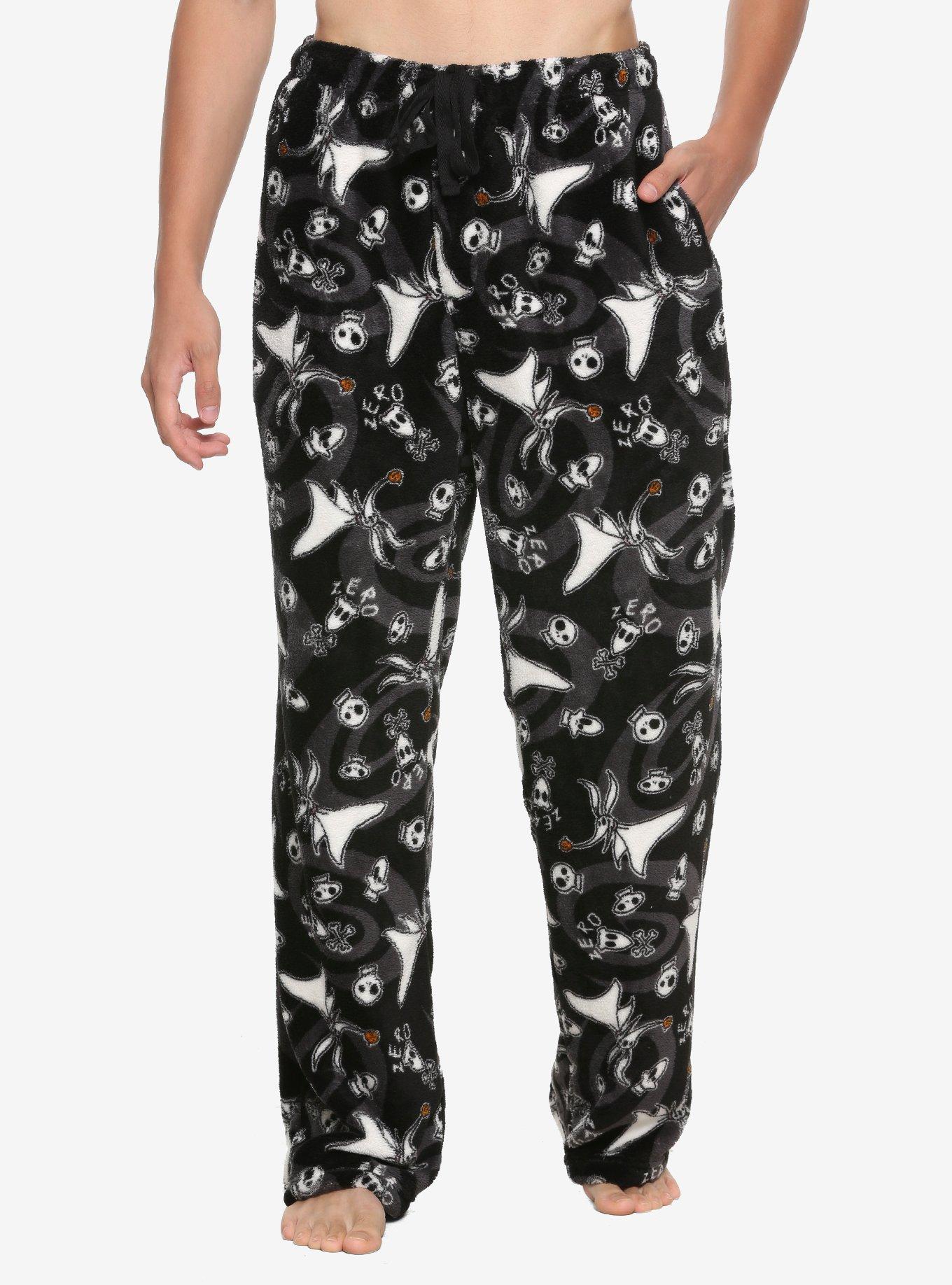 The Nightmare Before Christmas Zero Plush Pajama Pants, MULTI, hi-res