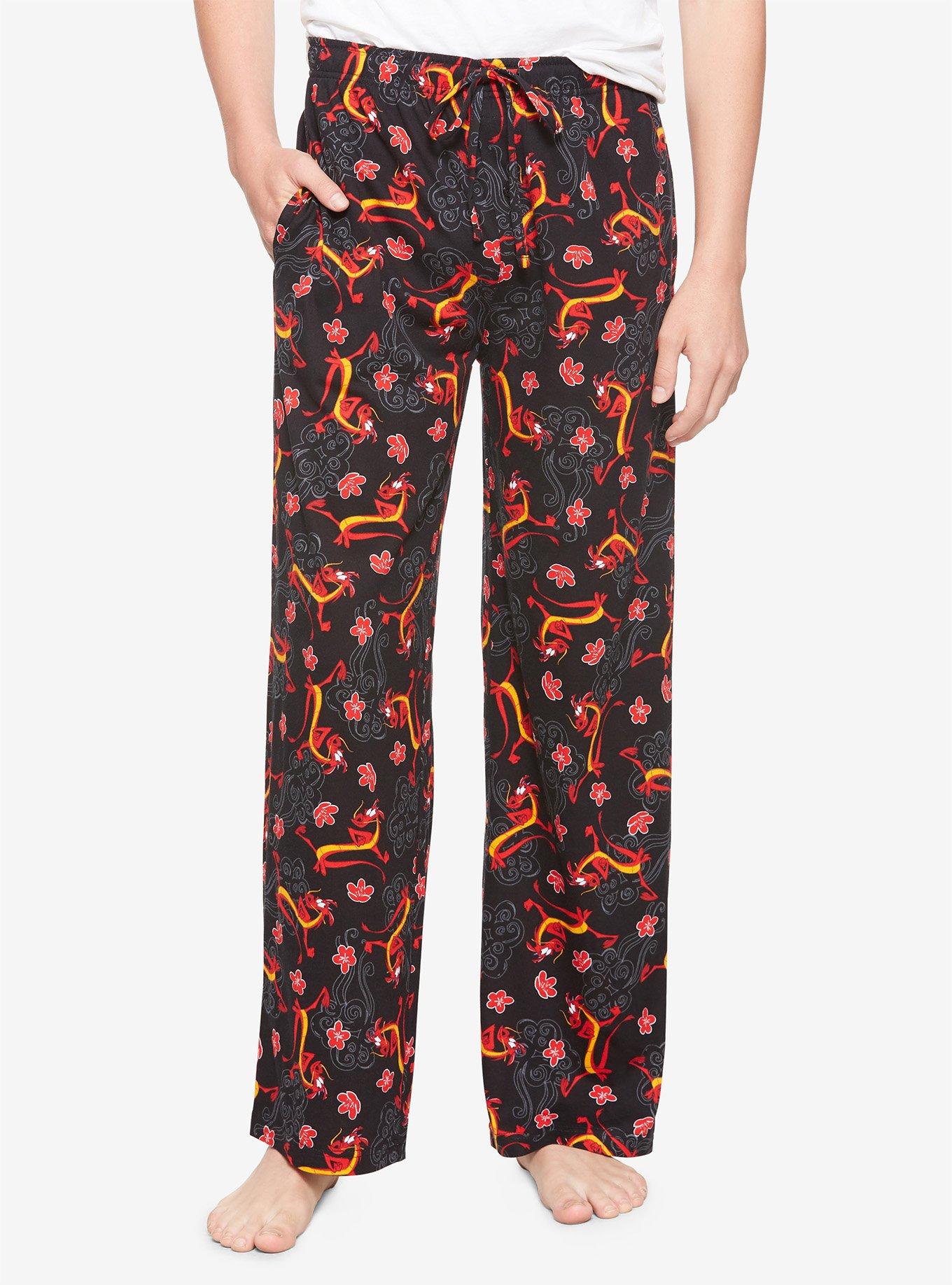 Disney Mulan Mushu & Clouds Pajama Pants | Hot Topic