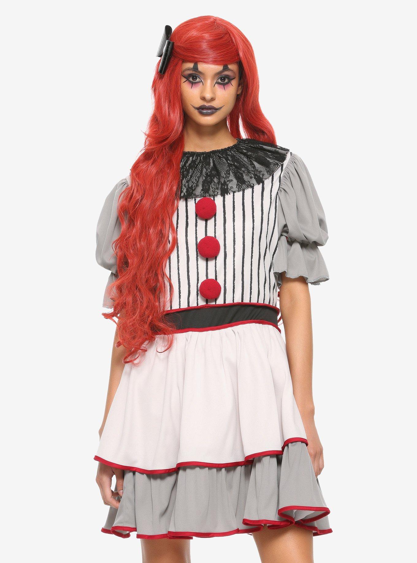 Creepy Clown Costume, MULTI, hi-res