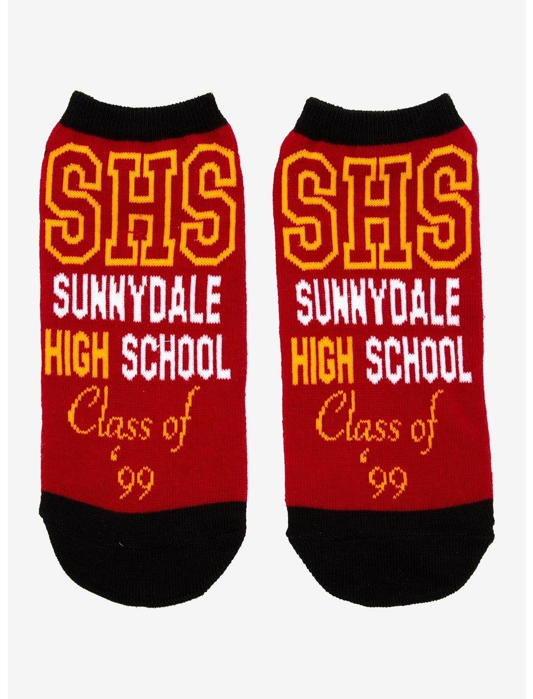 Buffy The Vampire Slayer Sunnydale High School No-Show Socks, , hi-res