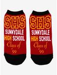 Buffy The Vampire Slayer Sunnydale High School No-Show Socks, , hi-res