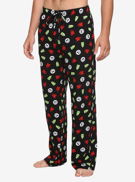 The Nightmare Before Christmas Oogie's Boys' Masks Pajama Pants | Hot Topic