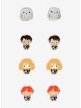 Harry Potter Chibi Character Stud Earring Set - BoxLunch Exclusive, , hi-res