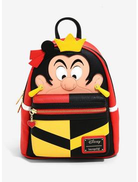 Plus Size Loungefly Disney Alice In Wonderland Queen Of Hearts Mini Backpack, , hi-res