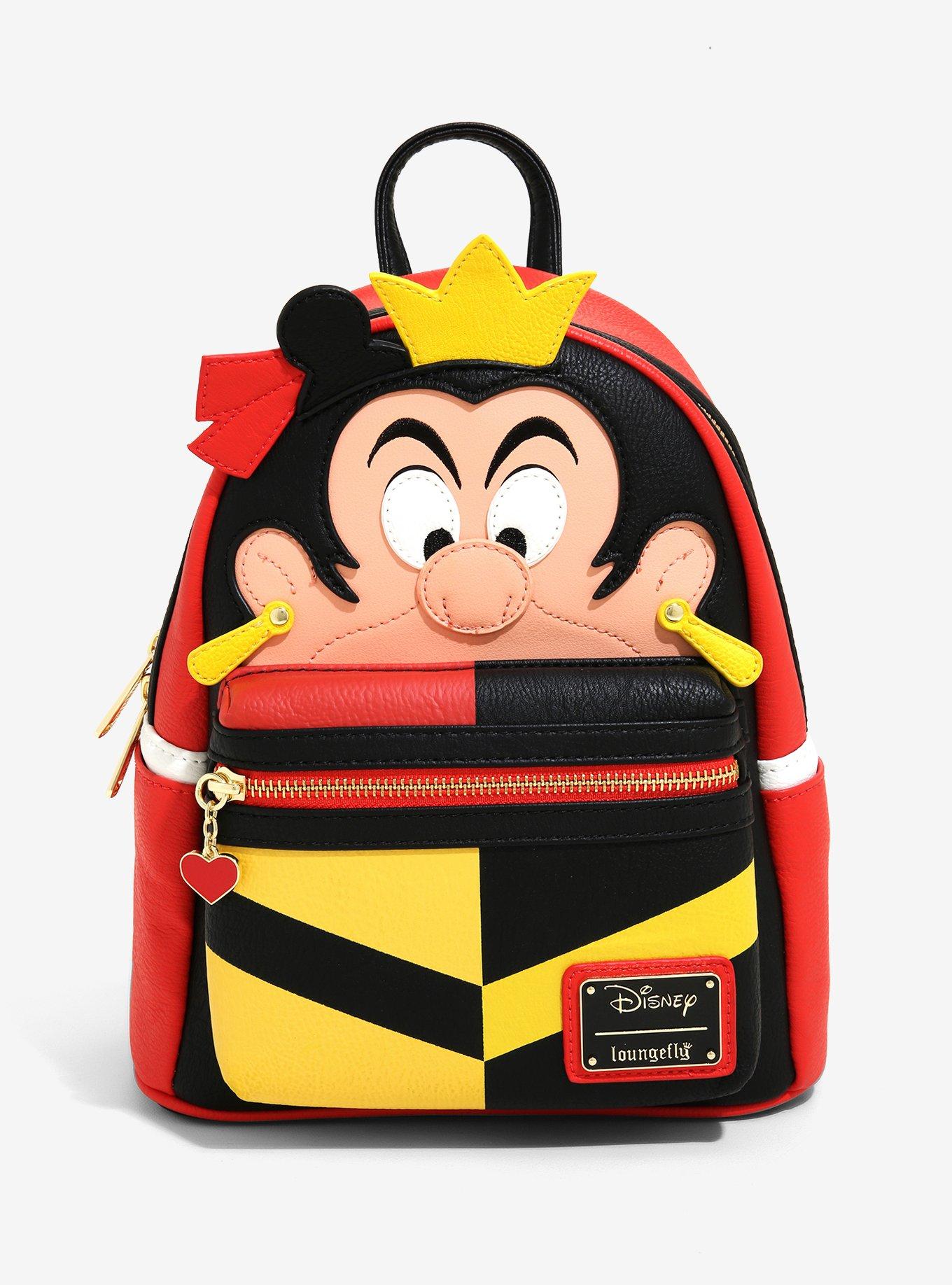 Loungefly Disney Alice In Wonderland Queen Of Hearts Mini Backpack, , hi-res