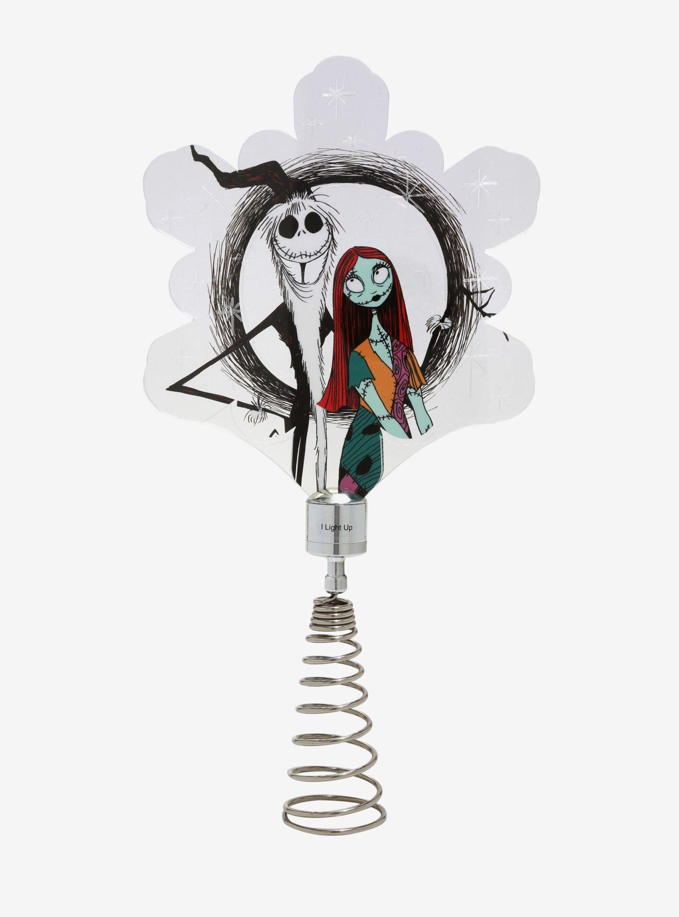 The Nightmare Before Christmas Light-Up Tree Topper