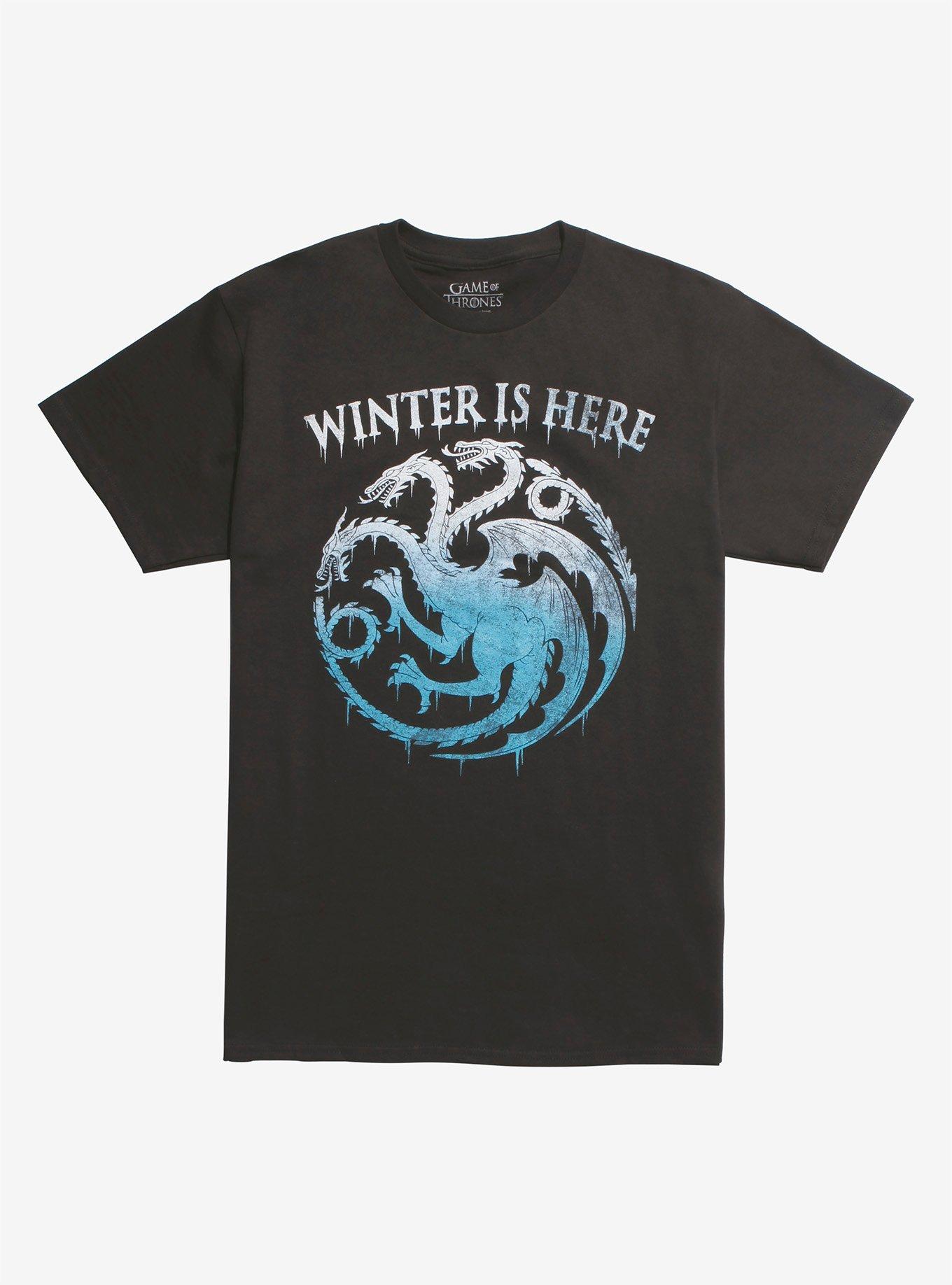 Game Of Thrones Winter Is Here T-Shirt, BLUE, hi-res