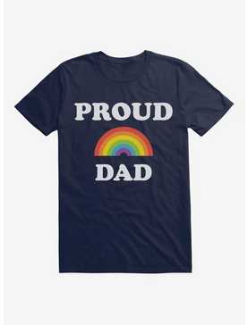 Pride Proud Rainbow Dad T-Shirt, , hi-res