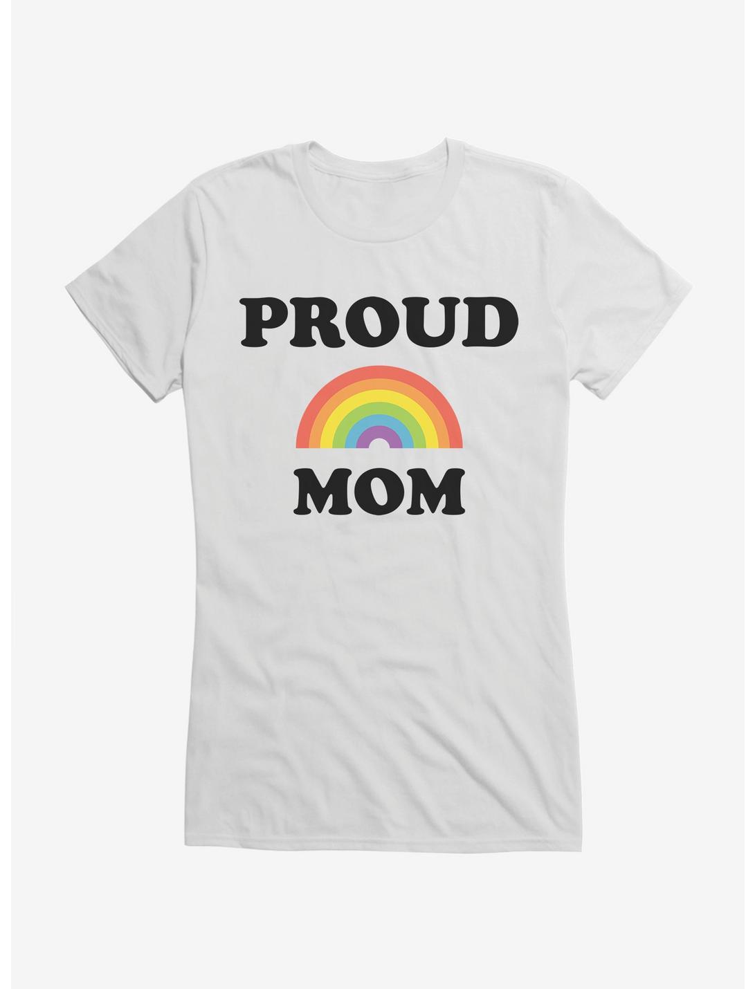 Pride Proud Rainbow Mom Girls T-Shirt, , hi-res