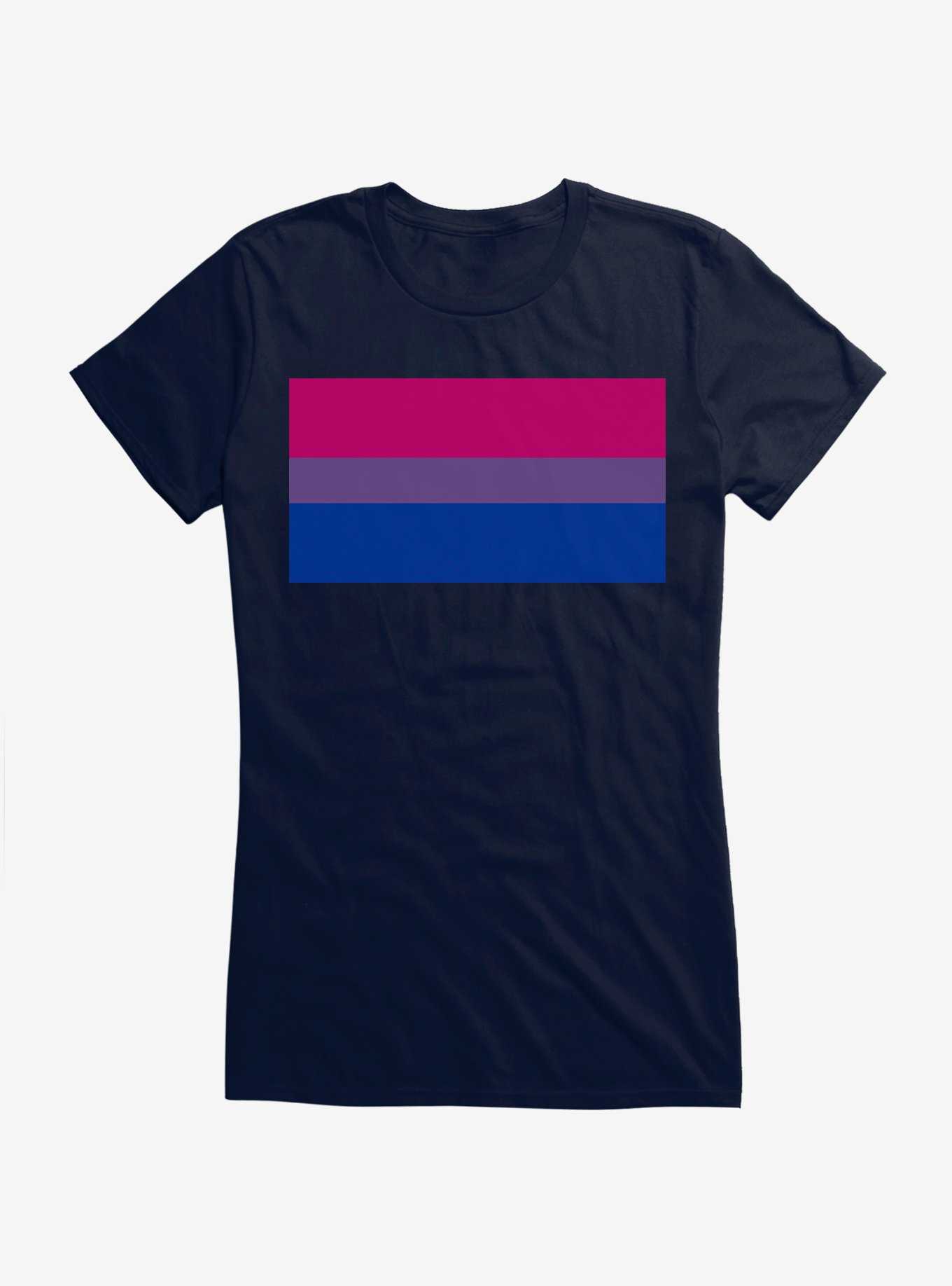 Pride Bisexual Flag Girls T-Shirt, , hi-res