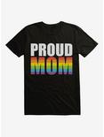 Pride Proud Mom T-Shirt, BLACK, hi-res