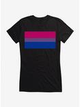 Pride Bisexual Flag Girls T-Shirt, BLACK, hi-res