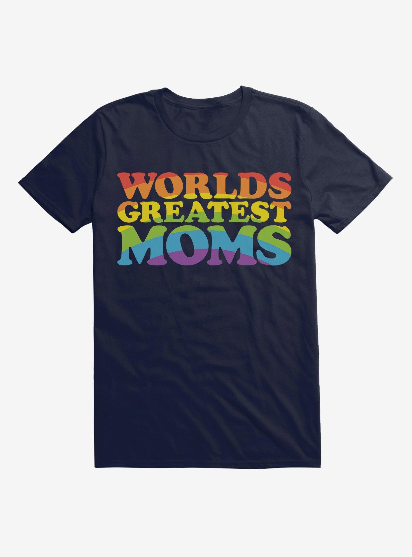 Pride World's Greatest Moms T-Shirt, , hi-res