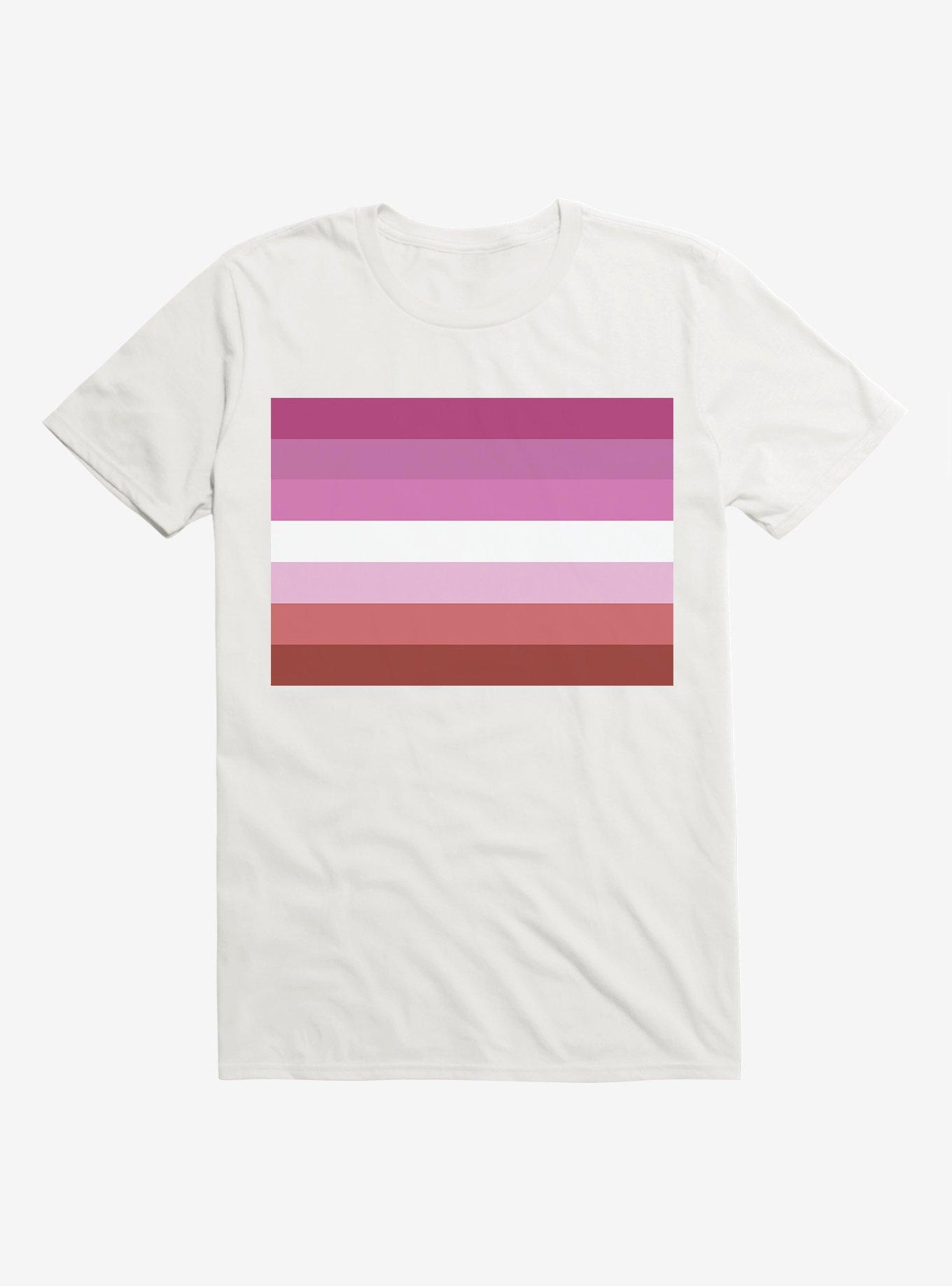 Pride Lesbian Flag T-Shirt | Hot Topic