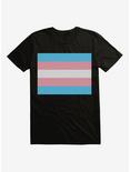 Pride Transgender Flag T-Shirt, BLACK, hi-res
