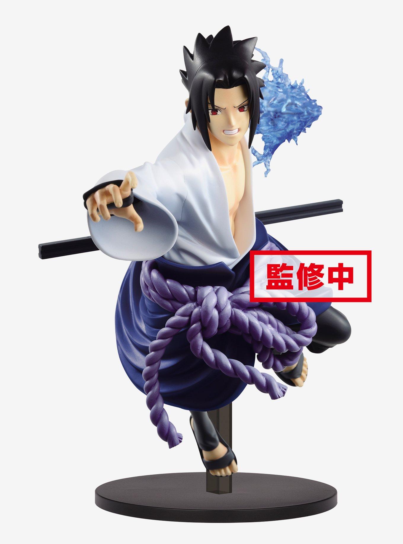 Banpresto Naruto Shippuden Sasuke Uchiha Vibration Stars Collectible Figure, , hi-res