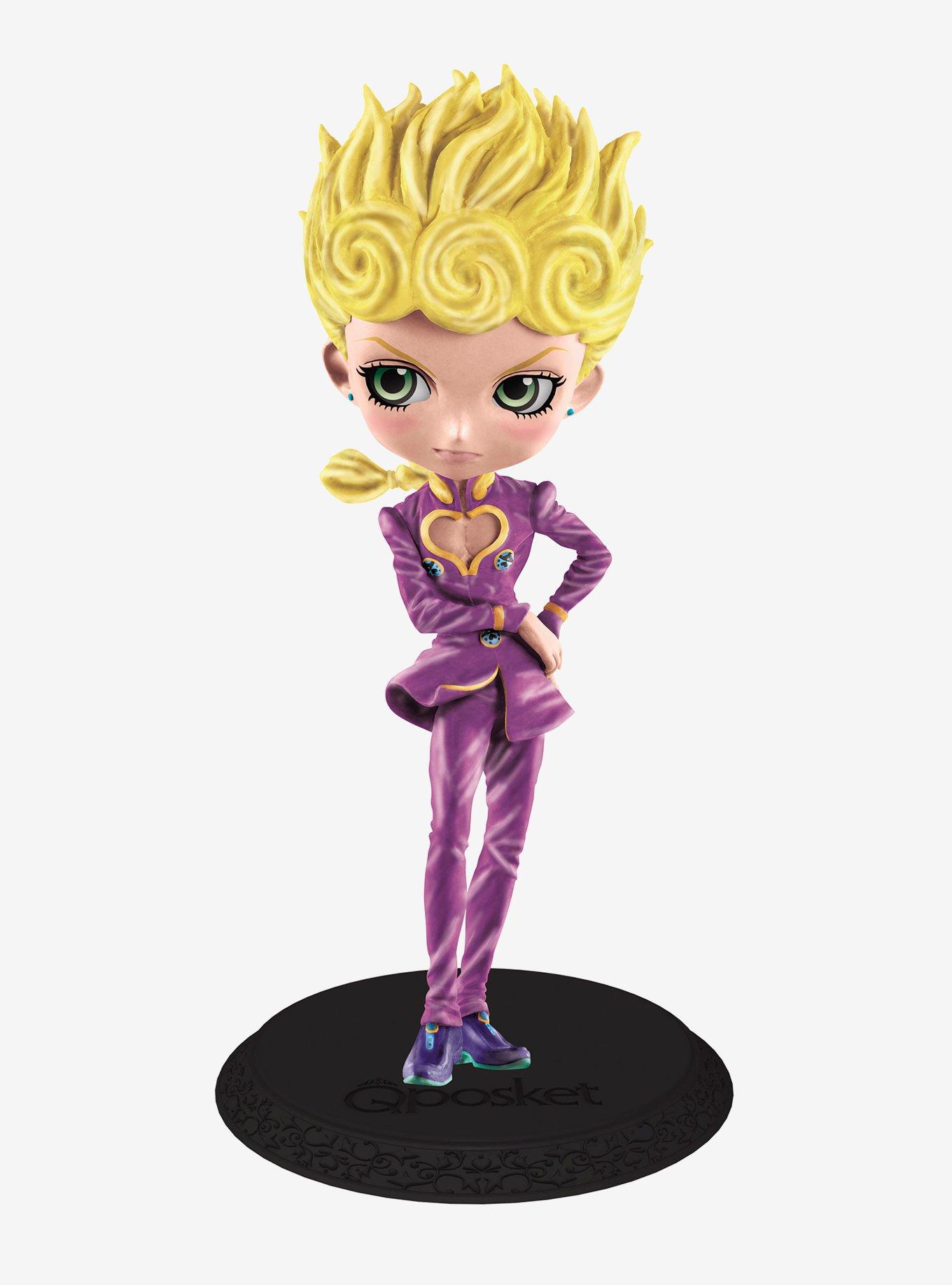Banpresto JoJo's Bizarre Adventure: Golden Wind Giorno Giovanna Q Posket Figure (Version B), , hi-res