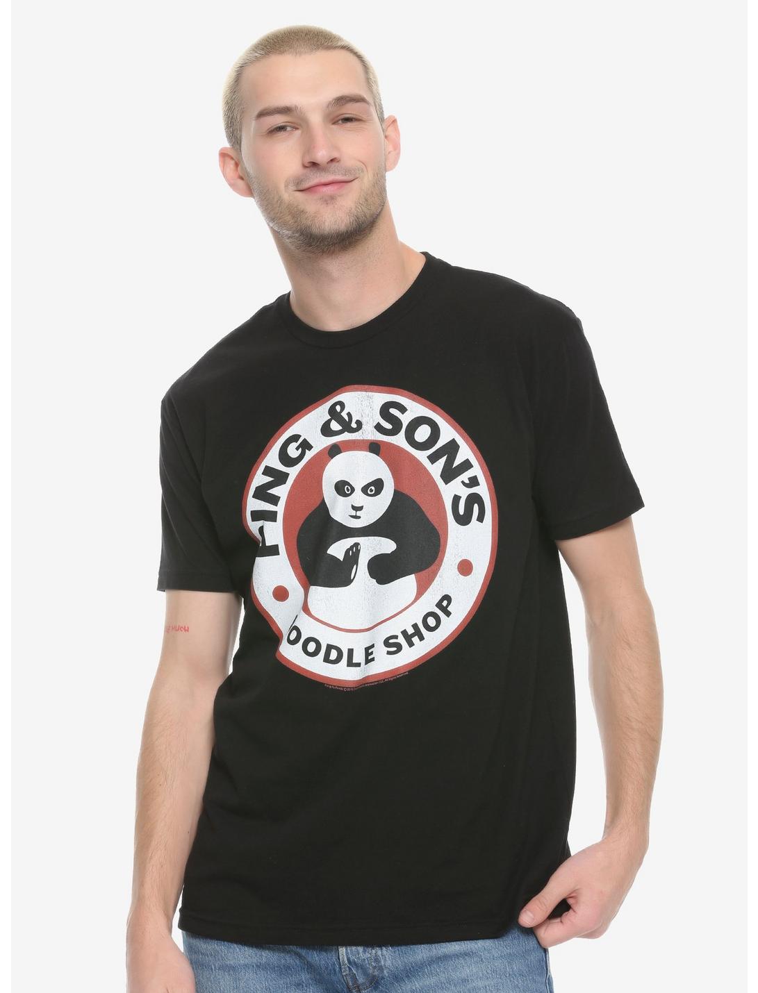 Kung Fu Panda Ping & Son's Noodle Shop T-Shirt, BLACK, hi-res
