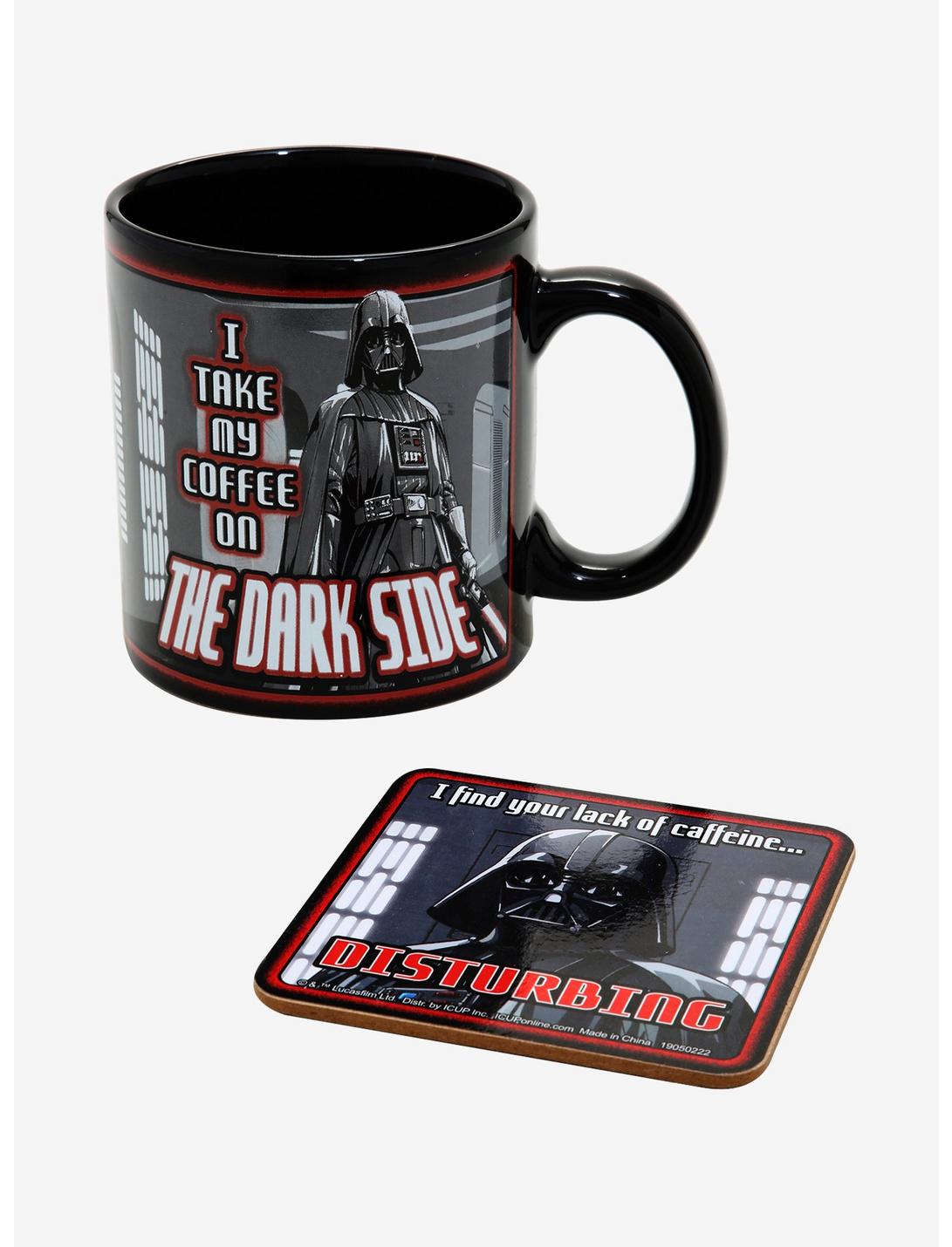 Star Wars Dark Side Coffee Mug & Coaster Set, , hi-res
