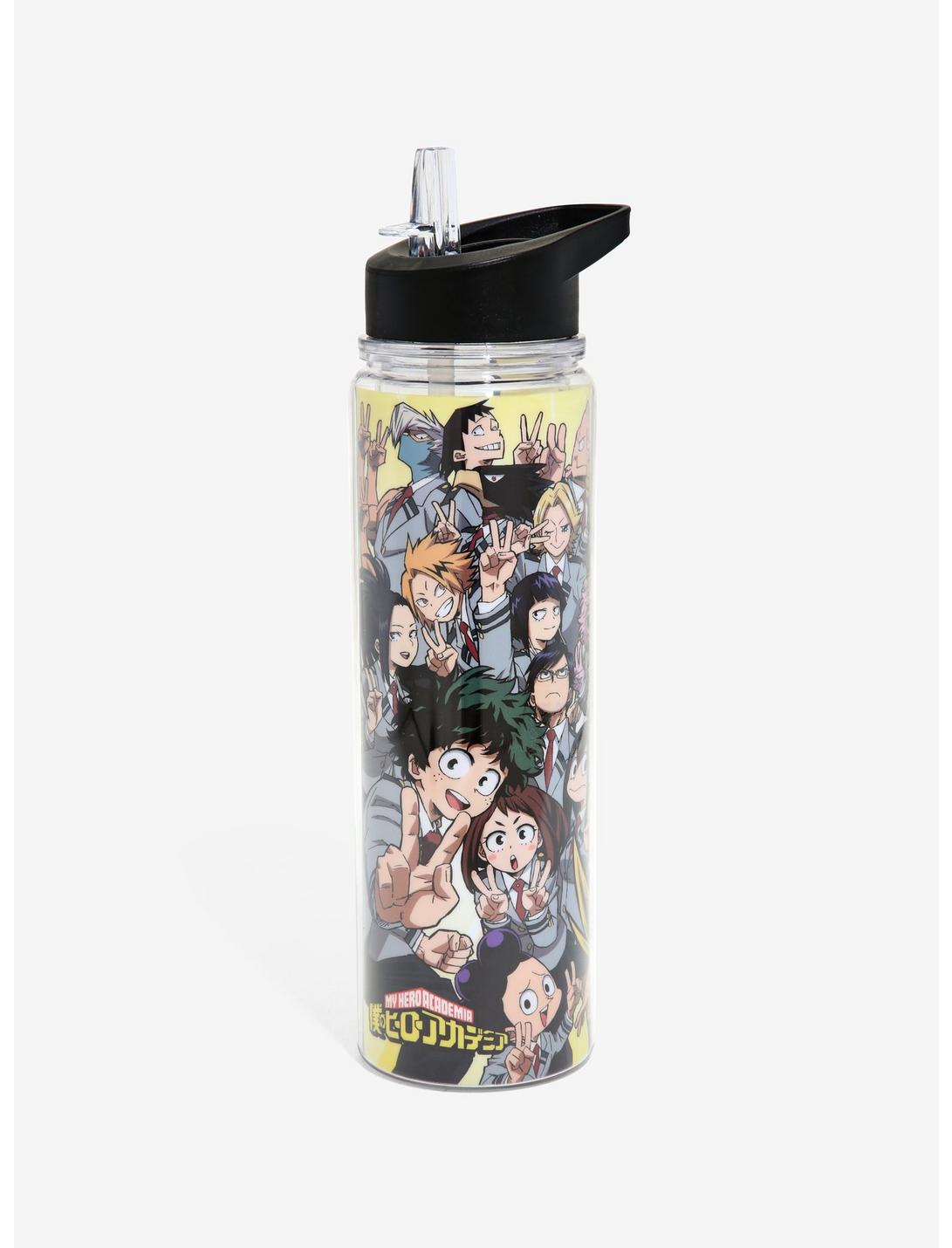 My Hero Academia Group Fun Water Bottle - BoxLunch Exclusive, , hi-res
