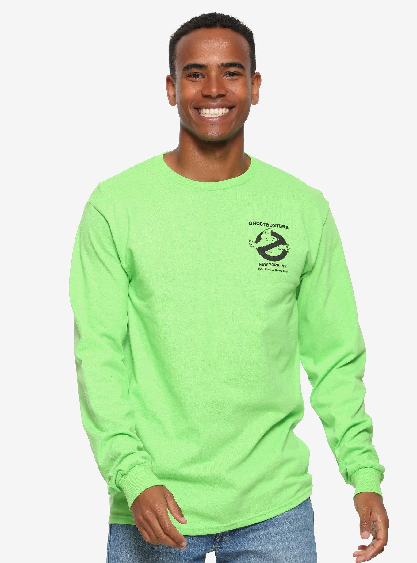 Ghostbusters Neon New York Long Sleeve T-Shirt - BoxLunch Exclusive 