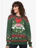 Friends Central Perk Ugly Holiday Sweater - BoxLunch Exclusive, GREEN, hi-res