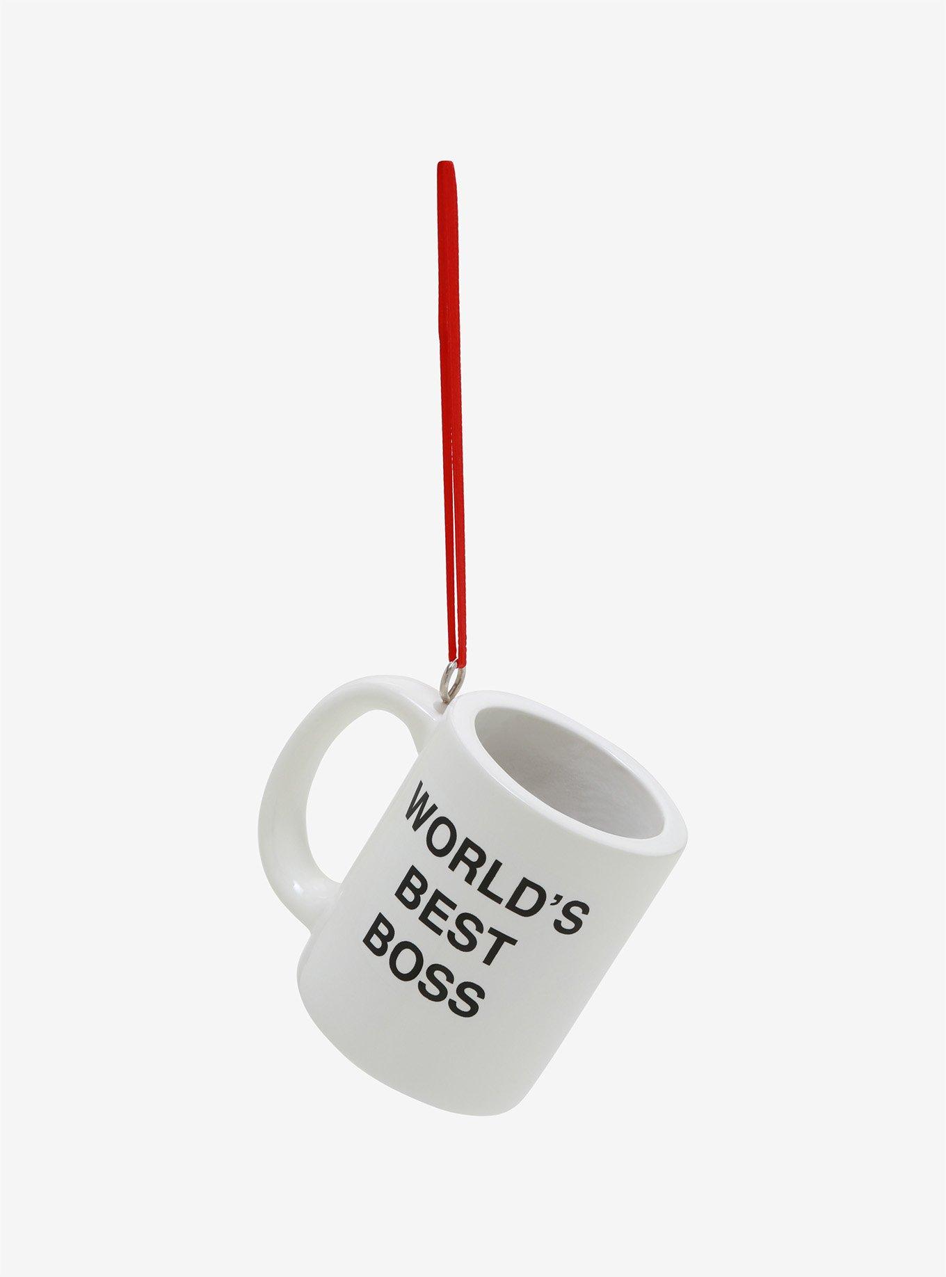 The Office World's Best Boss Mug Ornament - BoxLunch Exclusive, , hi-res